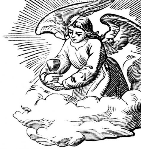 474x500 Angel Drawing