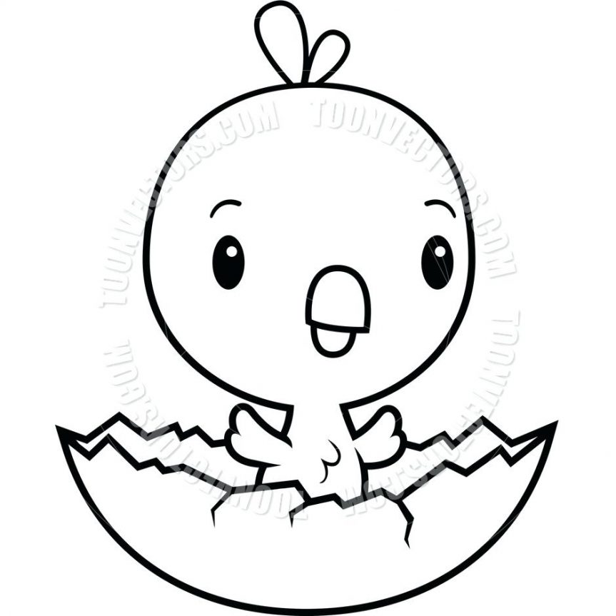 863x863 Awesome Drawing Baby Chicken Coloring To Print Best Pages For Your