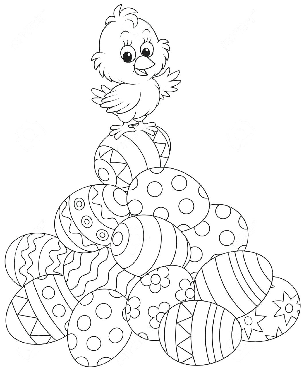 1060x1300 Coloring Easter Chicks Coloring Pages Chick Free Printable Baby