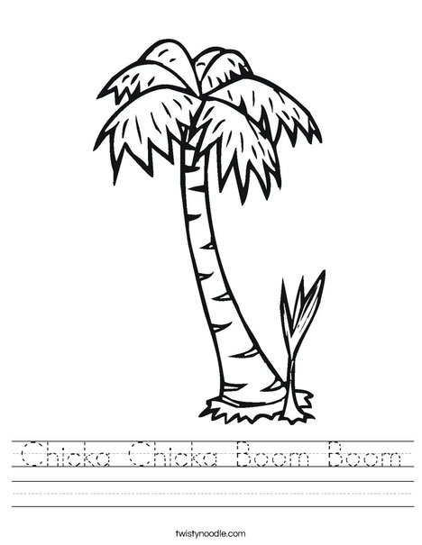 468x605 Chicka Chicka Boom Boom Worksheet
