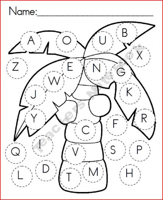 550x676 Chicka Chicka Uppercase Game Board