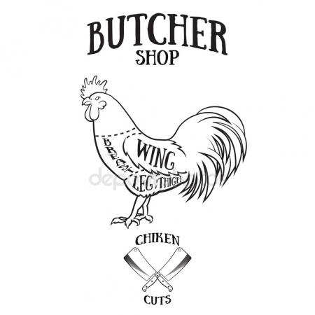 450x450 Chicken Breast Stamp Stock Vectors, Royalty Free Chicken Breast