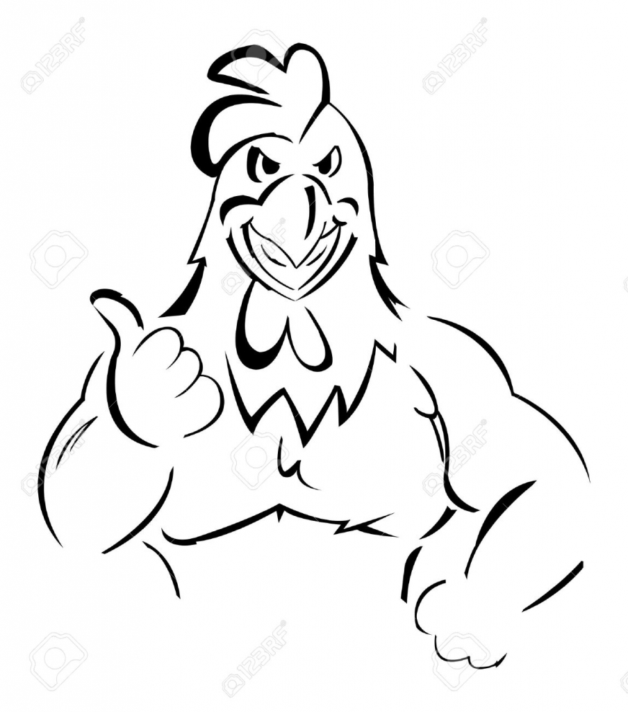 904x1024 Cartoon Chicken Drawing How To Draw A Chicken Step Step Farm