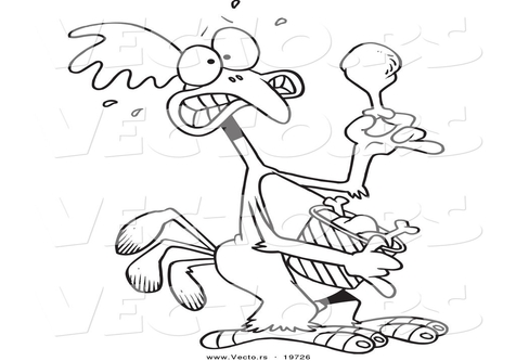 476x333 Cartoon Chicken Coloring Pages Page Image Clipart Images