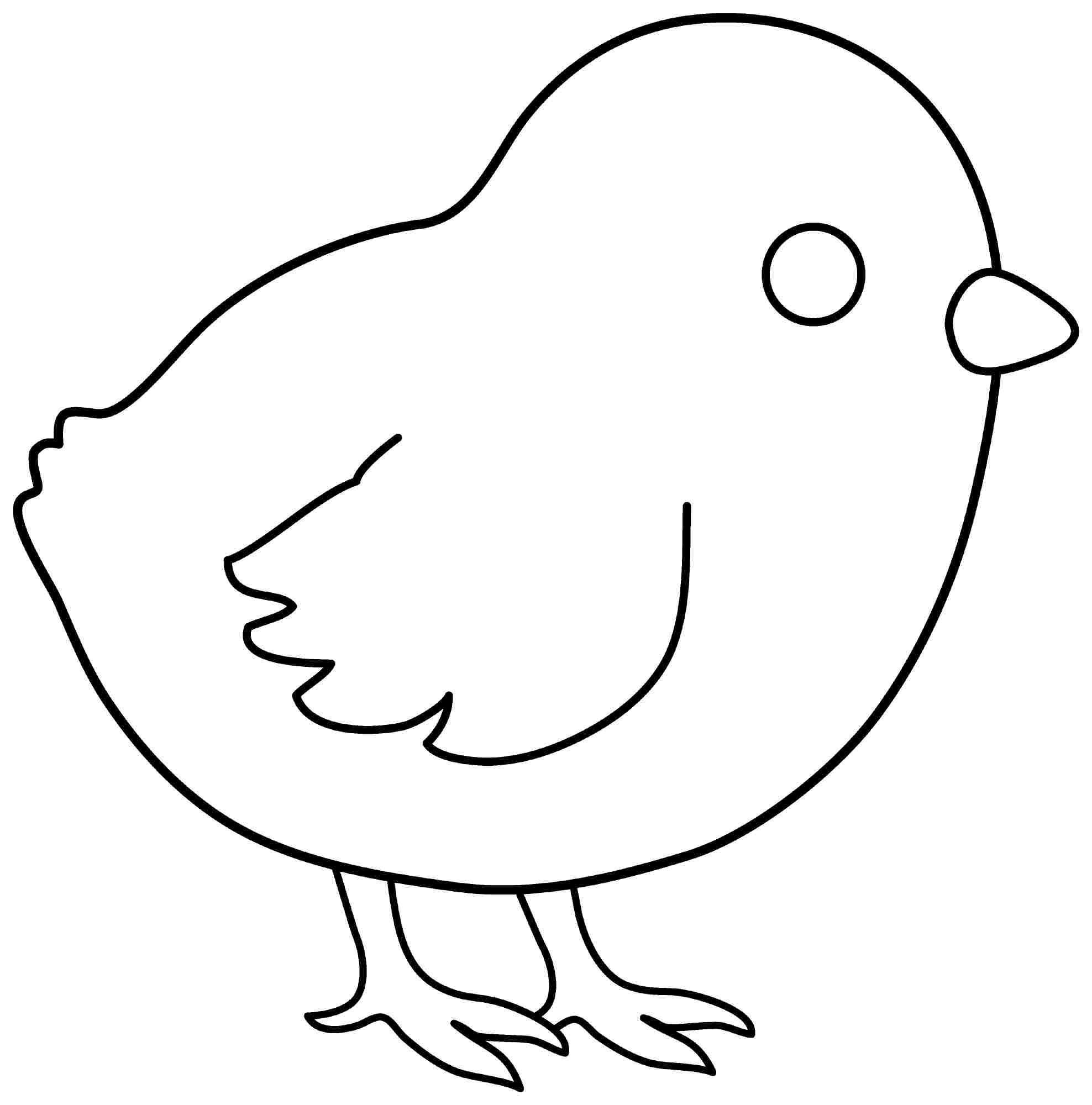 1976x2000 Printable Colouring Sheets Animal Chicken For Kids Amp Boys