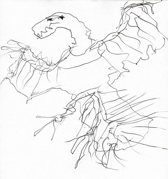 550x584 Draw Dinosaurs With Your Feet!