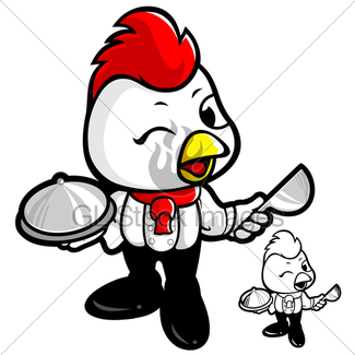 325x325 Drinking Beer Chicken Character Gl Stock Images