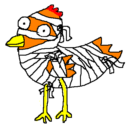 437x416 How To Mummify A Chicken Experiment With Your Food