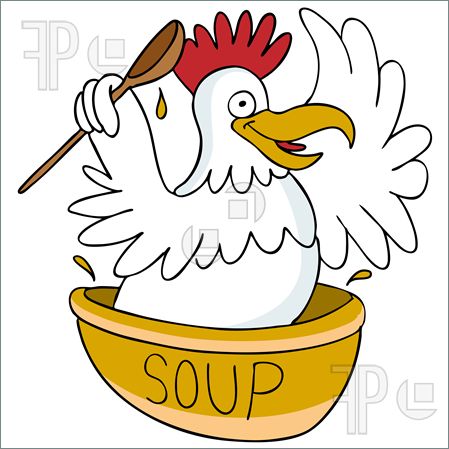 449x449 Chicken Soup Clip Art Gardening And Food Chicken