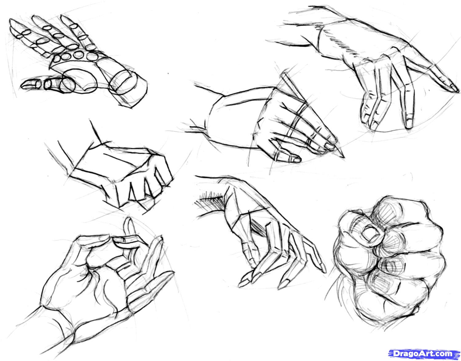 1500x1175 How To Draw Hands Step 19 Art Figure Drawing, Pose