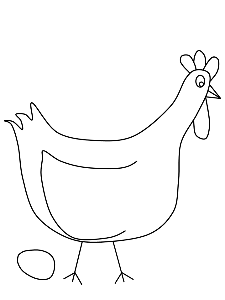 718x957 Drawn Pig Drawn Chicken