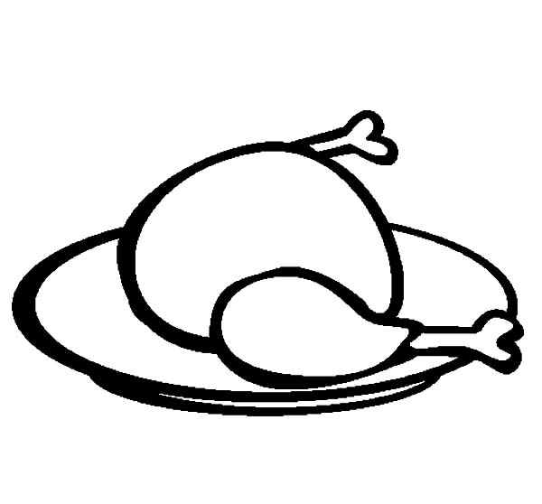 600x558 Chicken Drumstick Netart