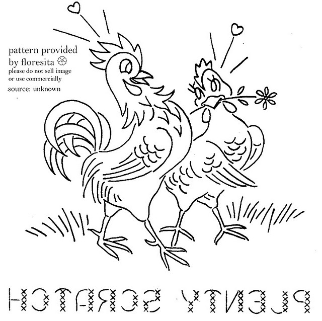 640x638 Plenty Scratch Pattern Patterns, Embroidery And Chicken Pattern