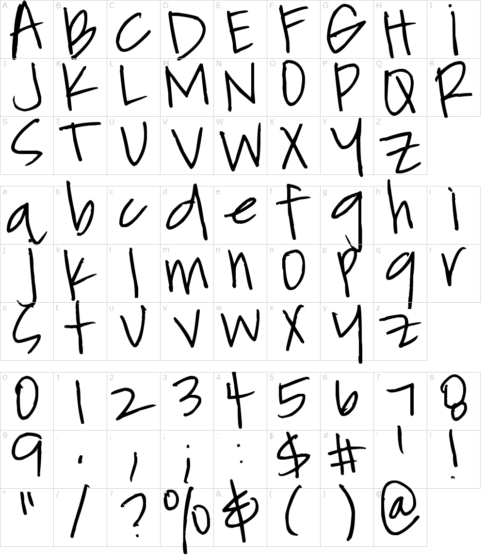 1000x1150 Chicken Scratch Aoe Font Download