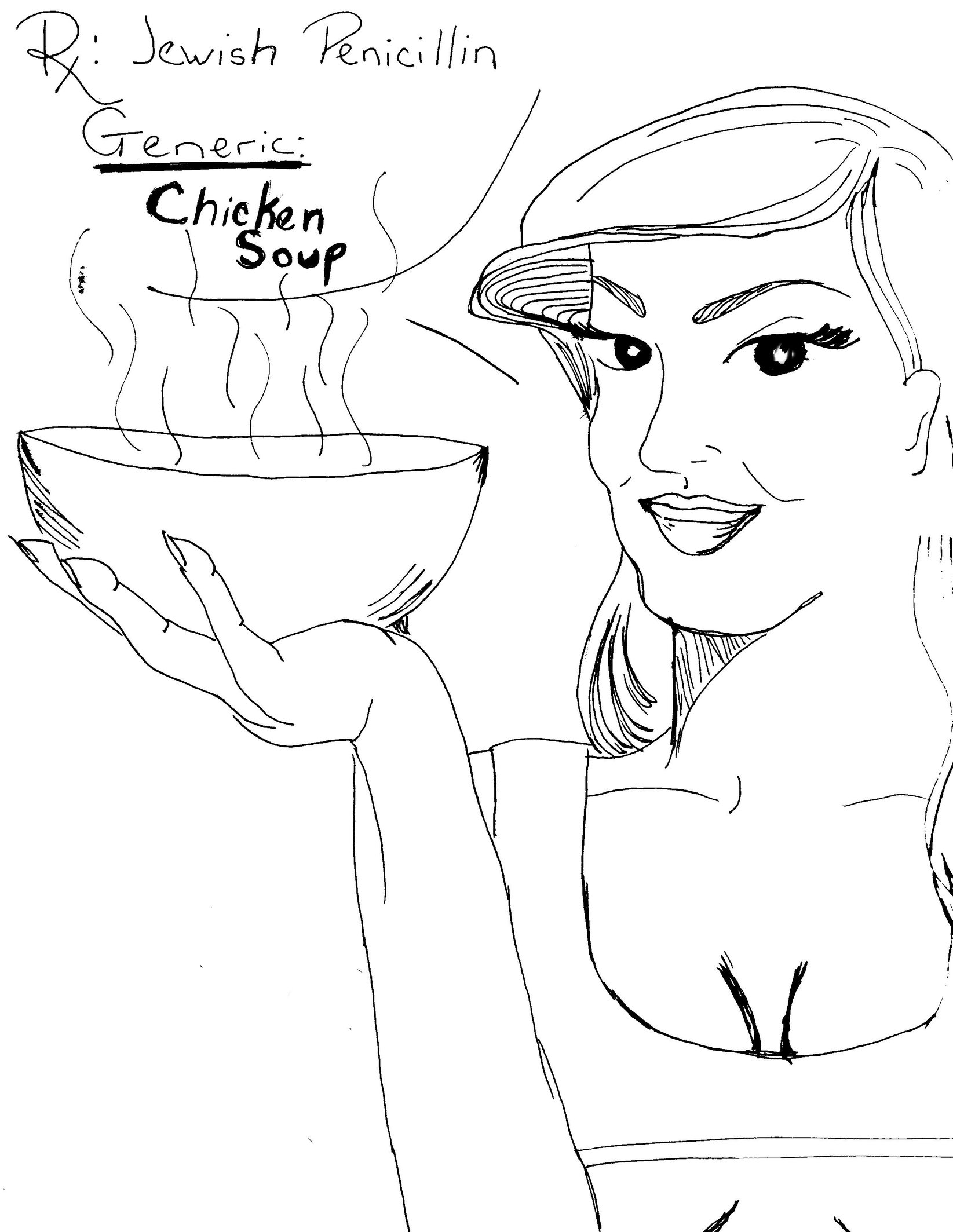 1645x2127 Chicken Soup By Yodeladyhoo