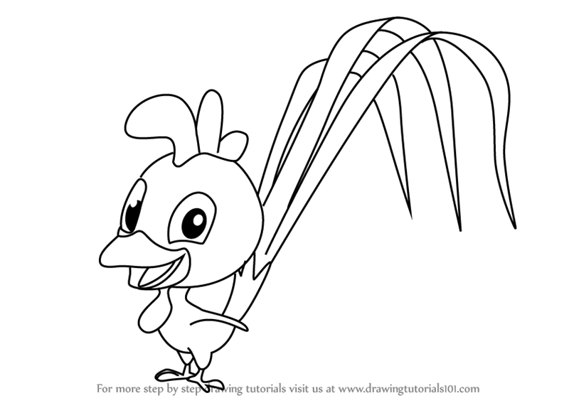 800x567 Learn How To Draw Boo Boo Chicken From Mickey Mouse Clubhouse