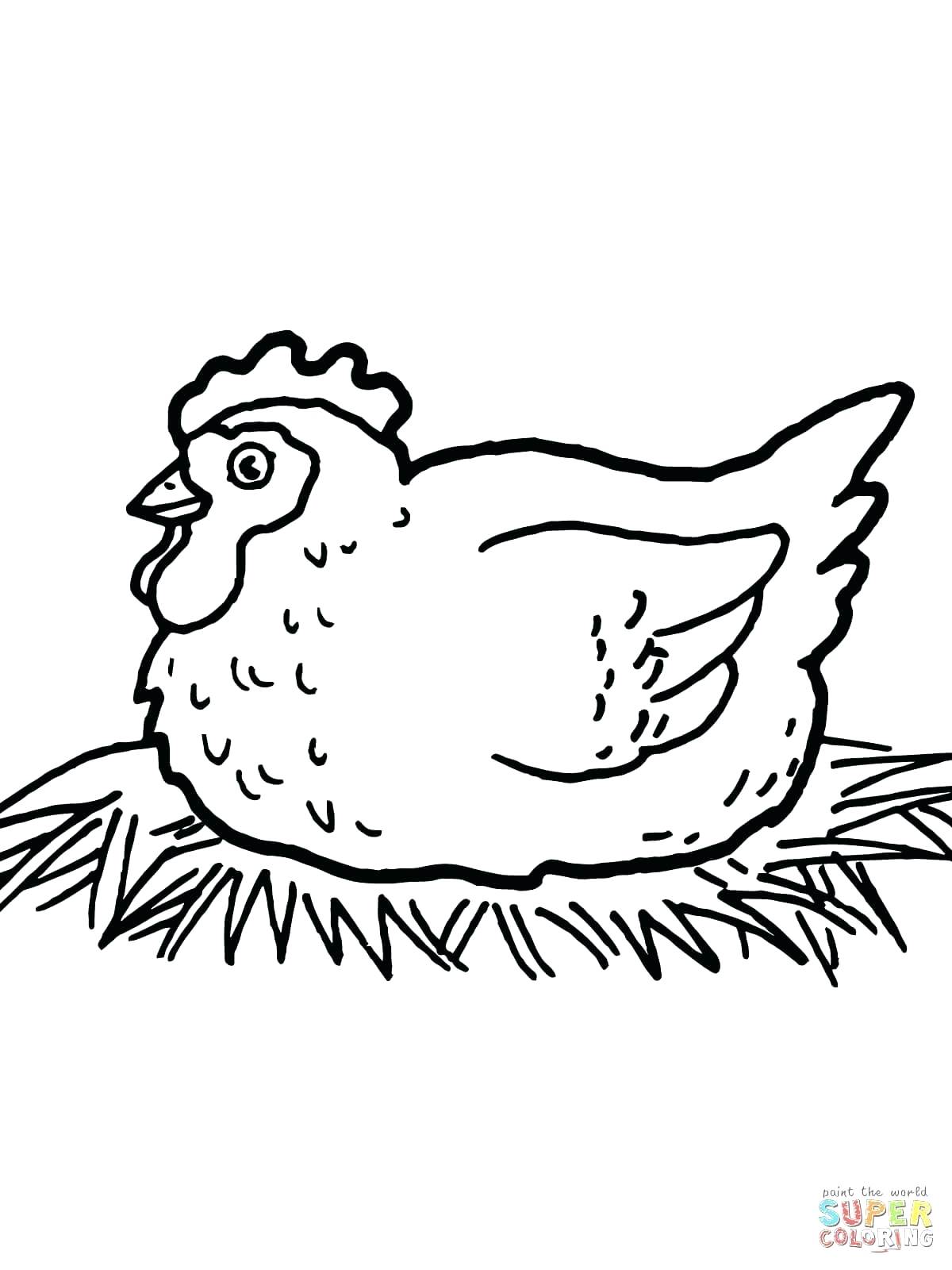 1200x1600 Coloring Baby Chicks Coloring Pages Chicken Laying Chocolate Eggs