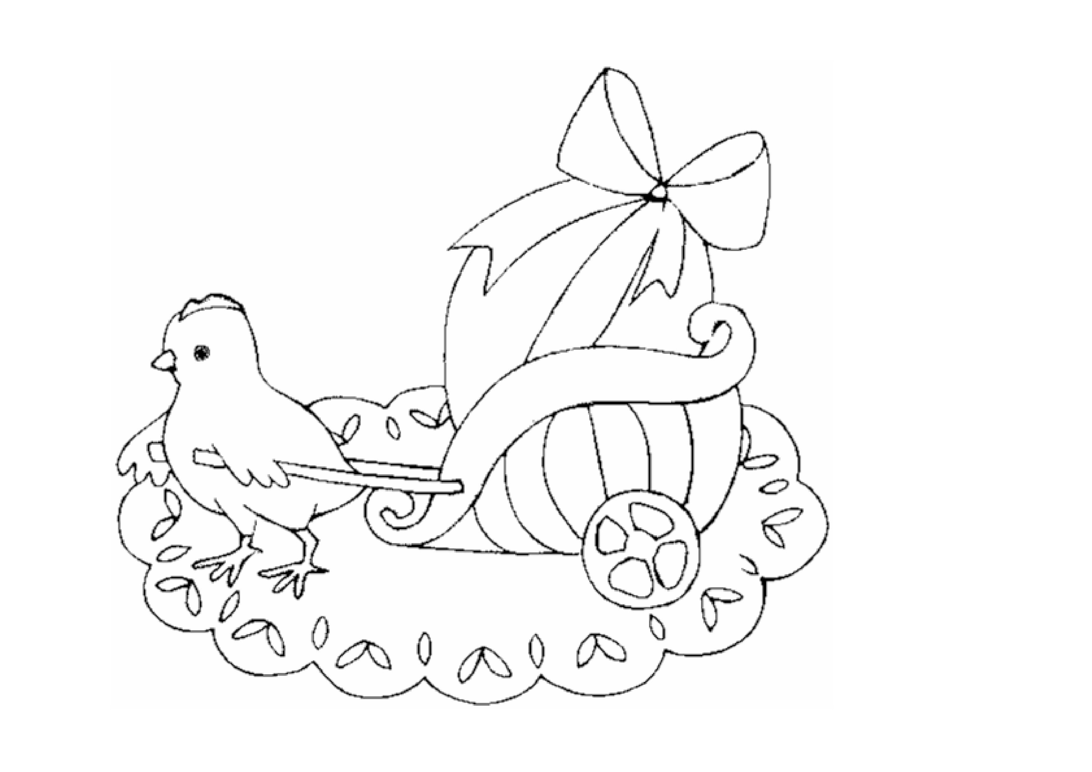 3508x2479 Easter Holiday Spring Coloring Pages Free For Kids Download Bunny