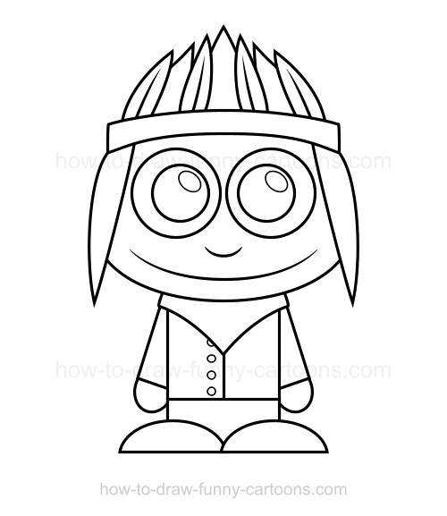 500x577 How To Draw A Chief