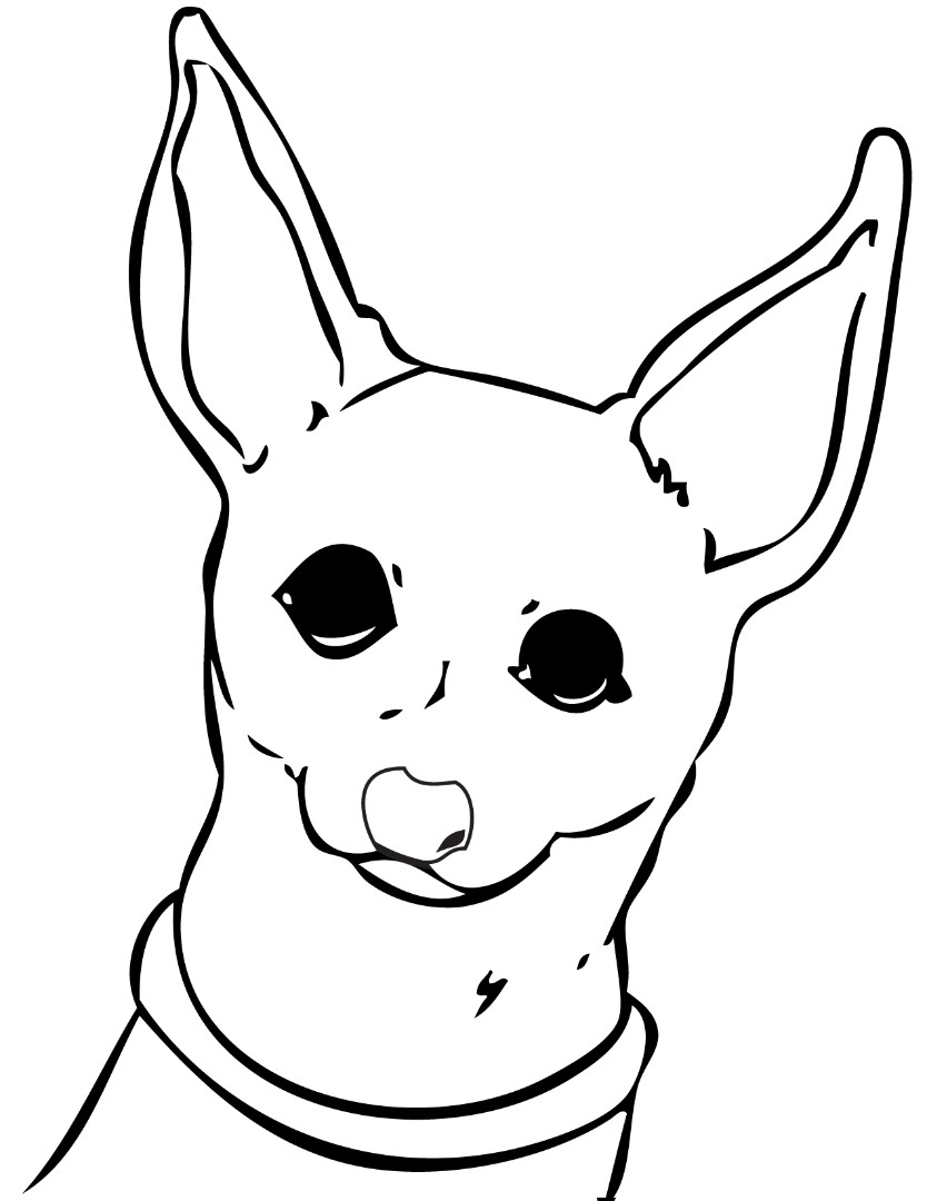 834x1080 Chihuahua Dog Coloring Pages Download And Print For Free