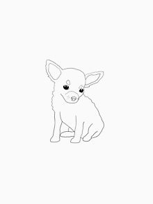 220x294 Chihuahua Drawing Painting Amp Mixed Media T Shirts Redbubble