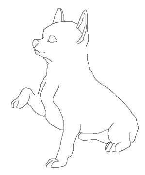 299x362 Chihuahua Lineart By Suknat