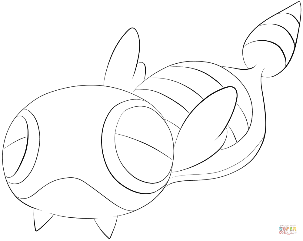 1000x795 Dunsparce Coloring Page Free Printable Coloring Pages