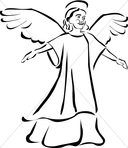 528x612 Child Angel Clipart Angel Clipart