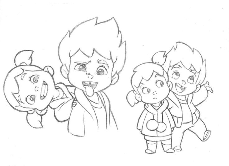 736x534 Photos Drawing A Cartoon Child,