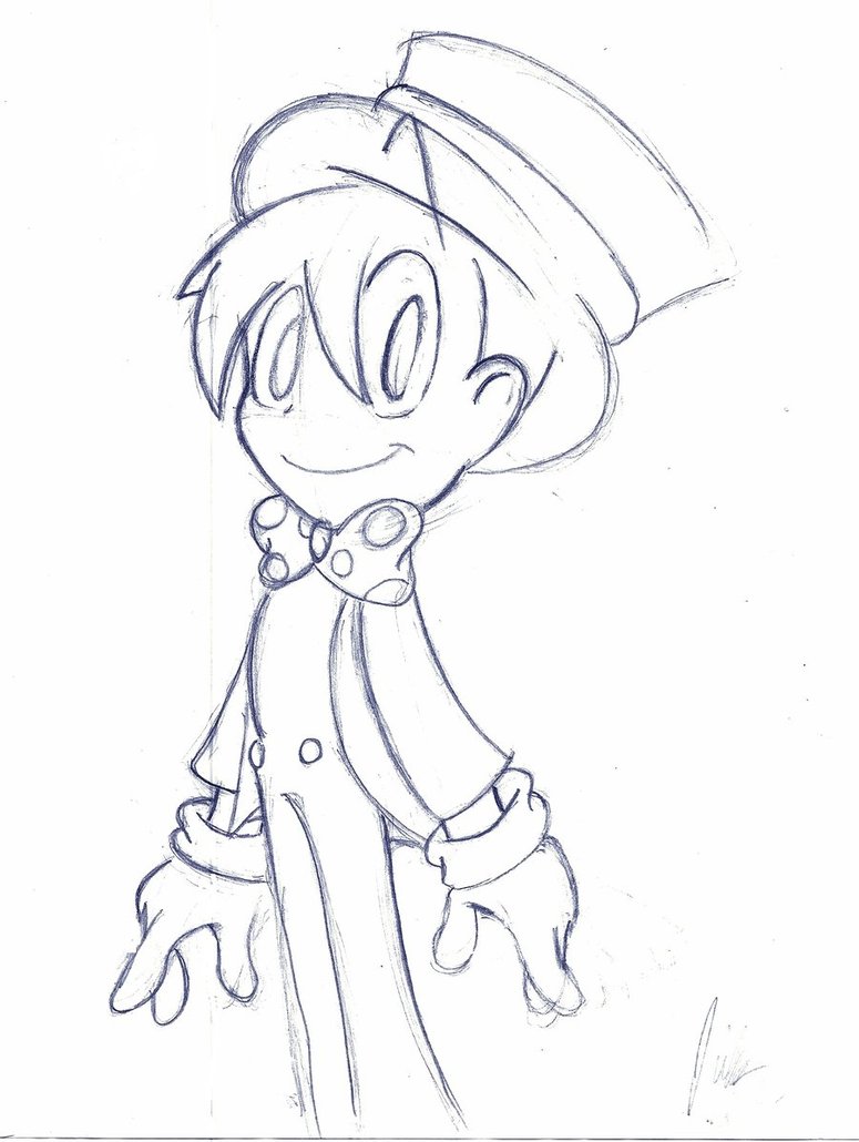 775x1030 Simple Child Drawing(My First Deviation! D) By Lovepetsandcomics