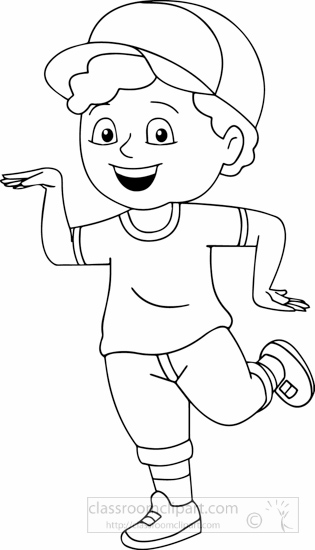 315x550 Child Clipart Black And White