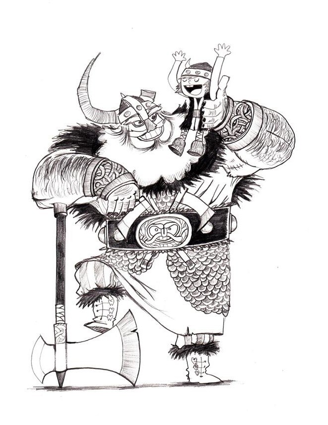 662x858 Fathers Day Craft, Clipart, Sketch, Drawing, Printable Card