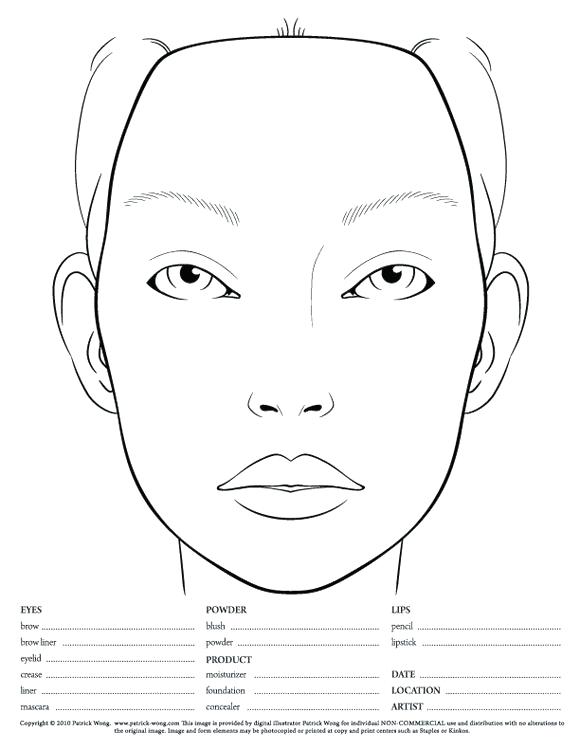 580x751 Blank Face Coloring Page Mesmerizing Blank Face Coloring Page Free