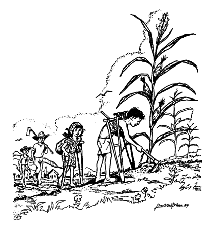 417x457 Disabled Village Children