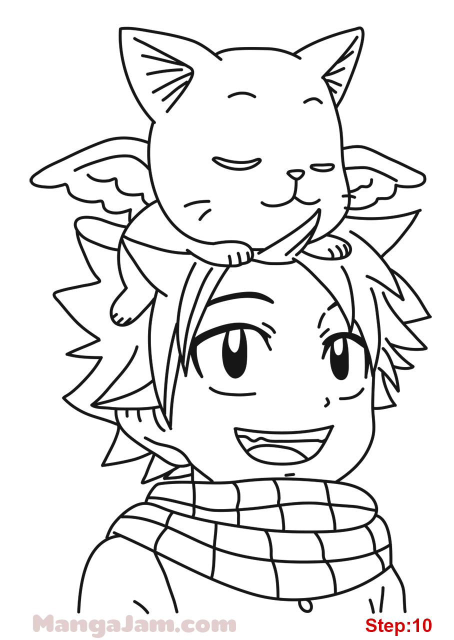 908x1280 How To Draw Child Natsu From Fairy Tail