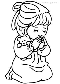 236x329 Children Praying Coloring Page Clipart Panda