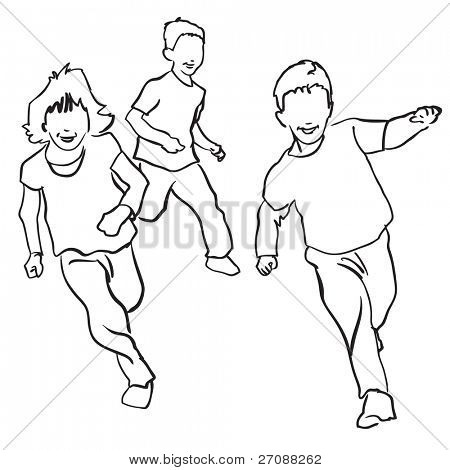 450x470 Sketch Style Drawing Happy Vector Amp Photo Bigstock