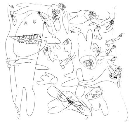 445x425 Children's Drawing Happy Art Drawings, Happy Art