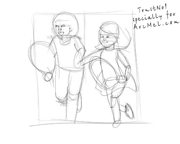 625x500 How To Draw Childhood Step By Step