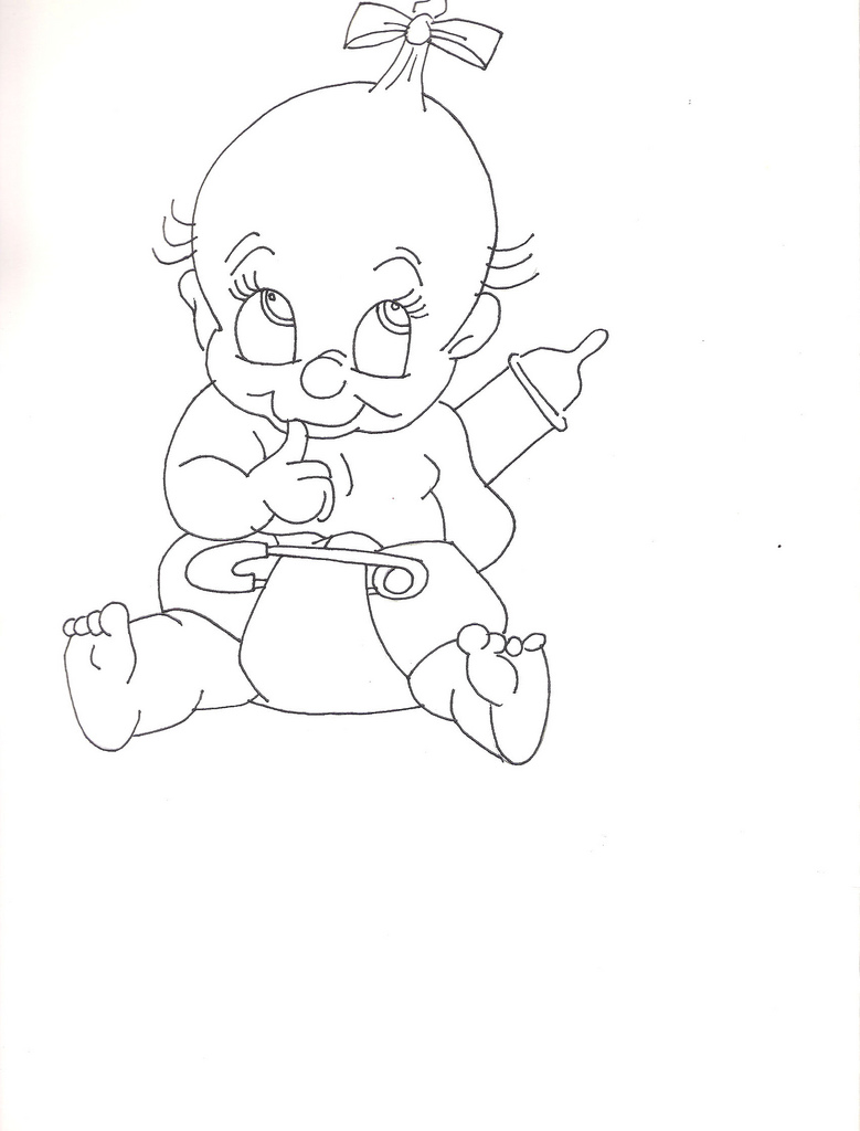 779x1024 Baby Herman Drawing This Is A Drawing I Did When I Was