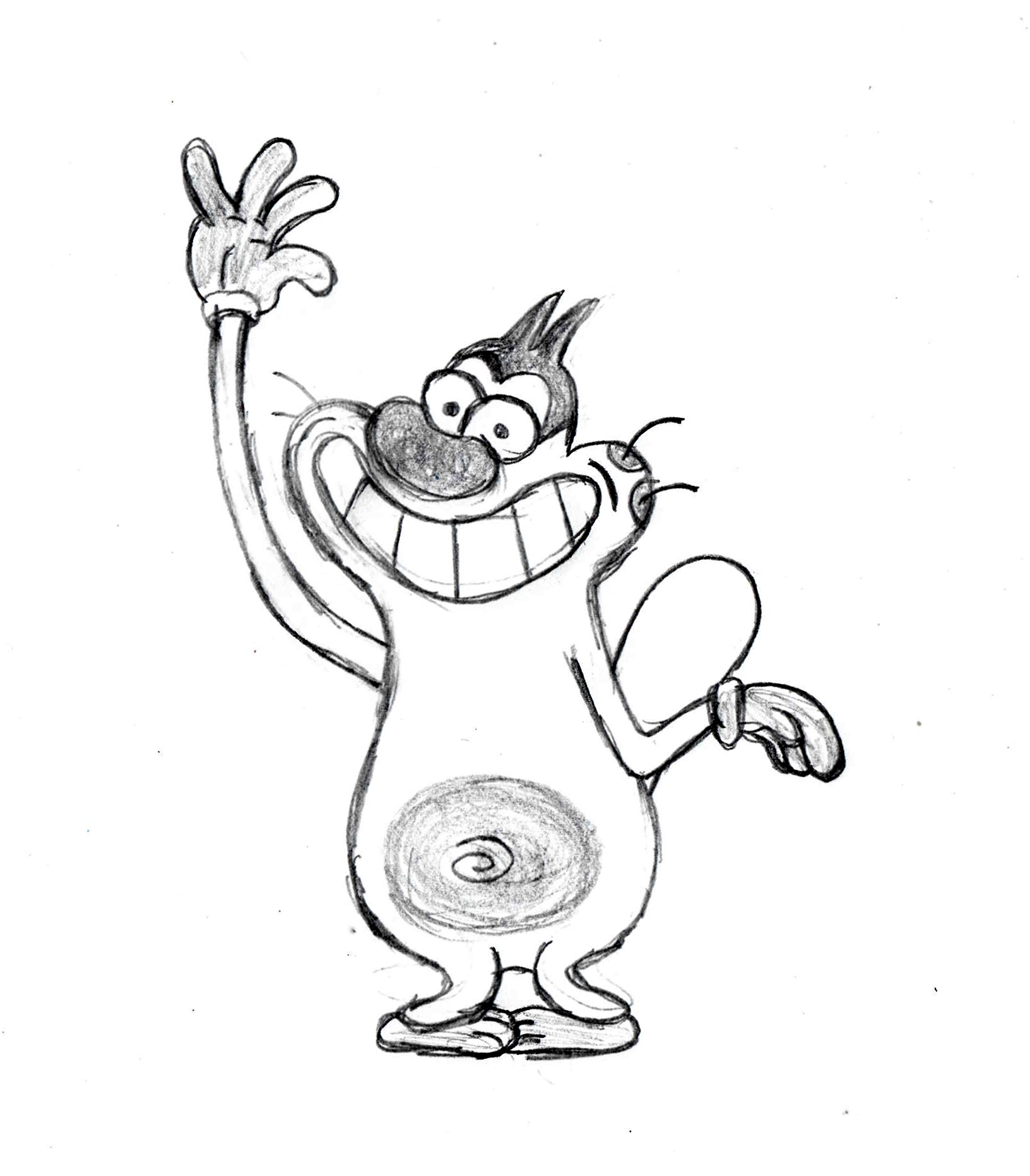 1632x1863 Oggy And Cockroaches Sketch Oggy And The Cockroaches