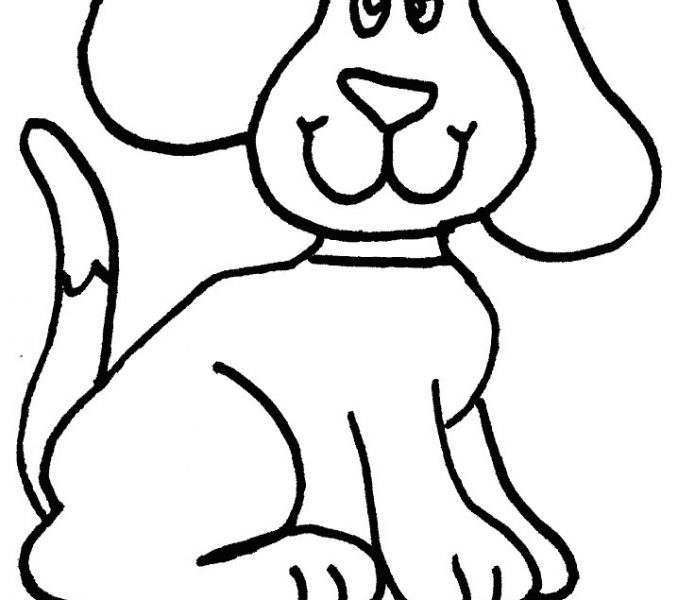 678x600 Simple Drawing Pictures For Children Kids Coloring Page