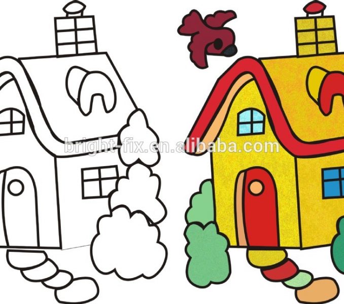 678x600 Children Drawing Pictures For Painting Coloring