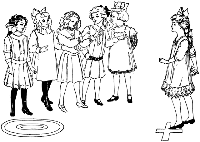 640x455 6 Children Playing Game Clipart Etc