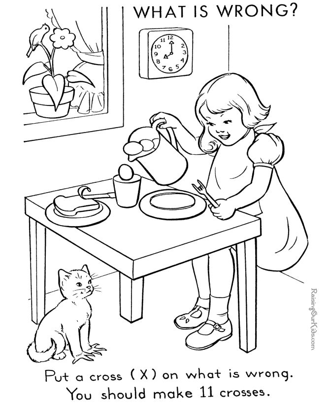 670x820 Hidden Images In Picture For Children Nine Things Wrong Free