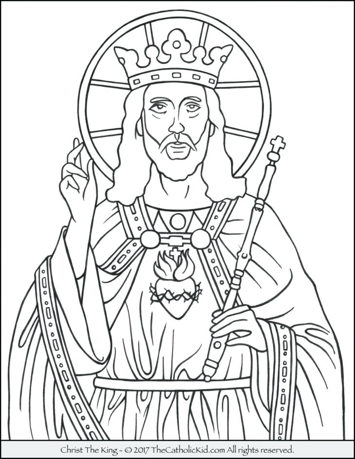 730x945 The King Coloring Page Catholic Kid Pages And Games For Children