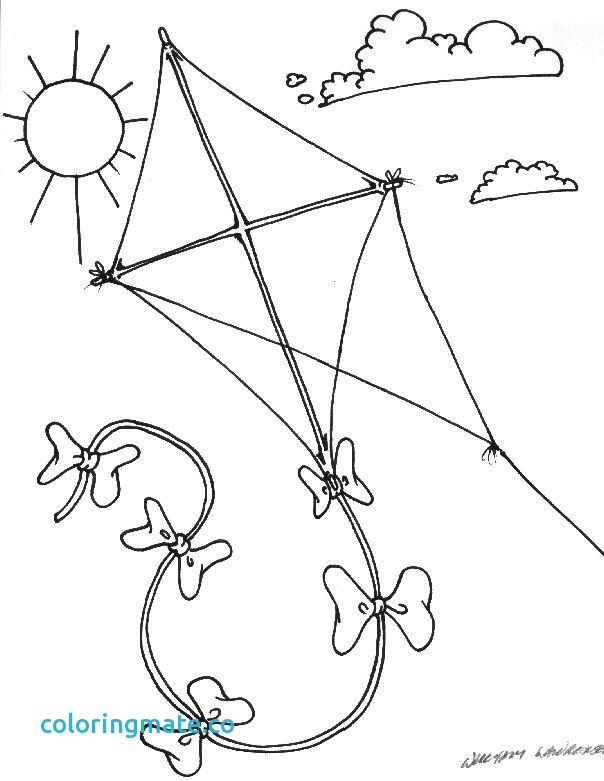 604x781 Kite Coloring Page Lovely Coloring Pages Of Child Flying Kites
