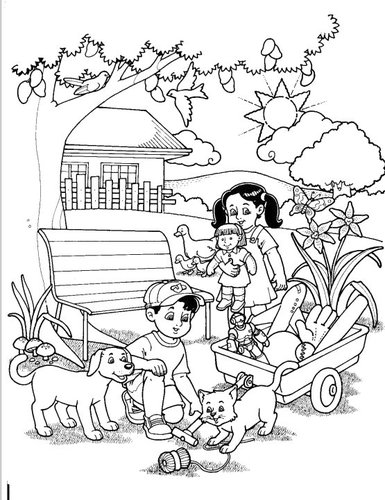 385x500 Childrens Playing By Jayson Arellano Education Amp Tech Cartoon