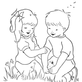 268x268 Colouring Sheets For Children Give The Best Coloring Pages