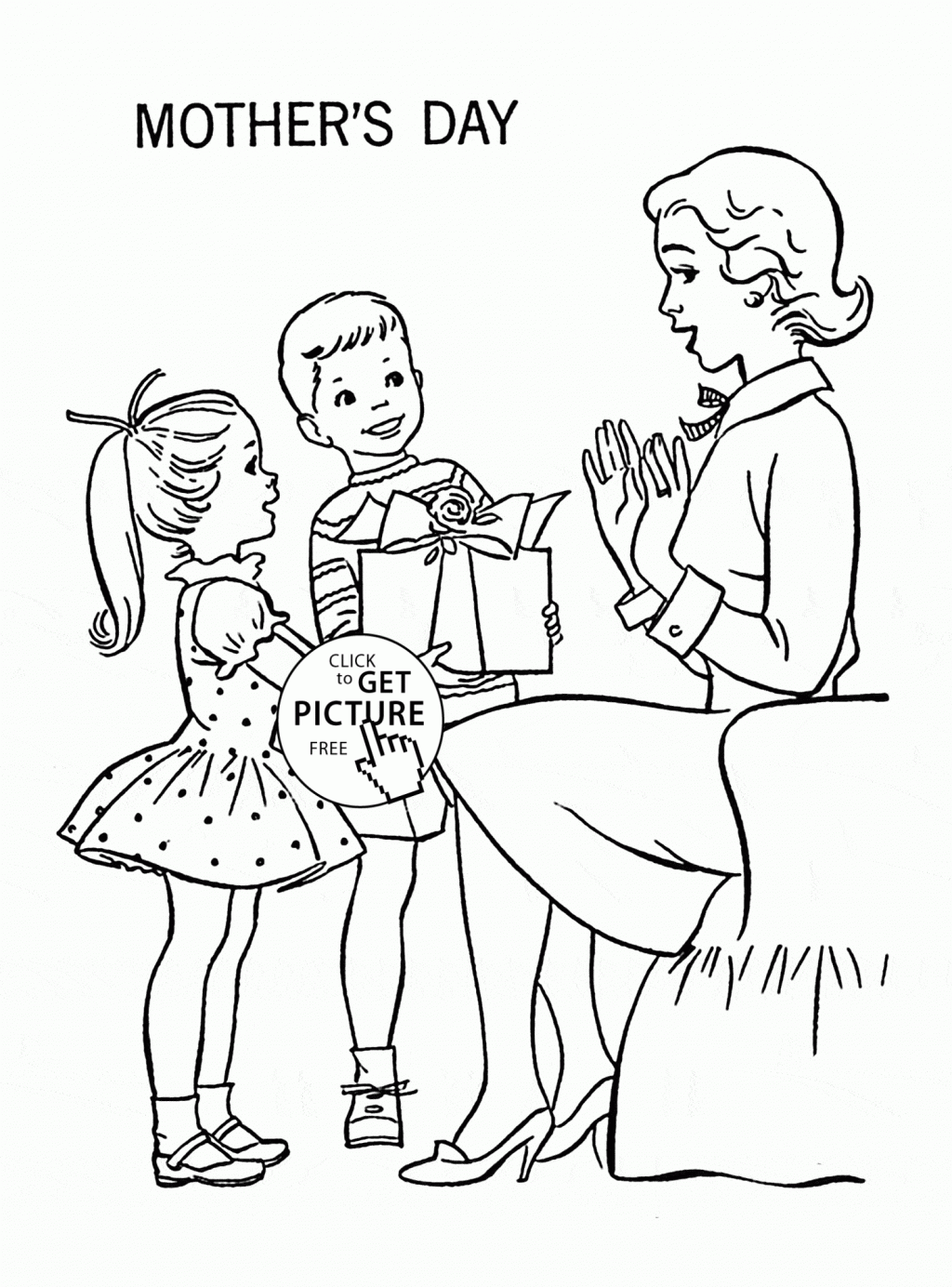 1024x1384 Uncategorized ~ Mother Day Drawing Picture Ideas Uncategorized